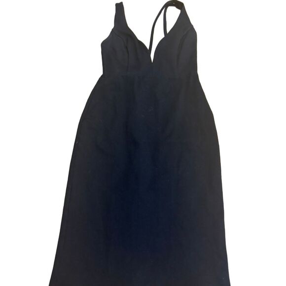 Lulus Dresses & Skirts - Lulus black mini plunge Dress Sleeveless Evening Formal Size M